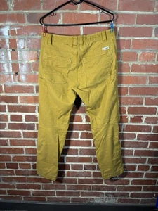 LIVSN Flex Canvas Pants Outdoor Workwear Yellow Size 33x30, Measures 34x30 - Picture 1 of 9