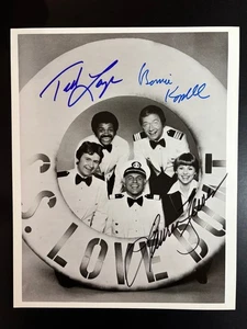 Ted Lange Fred Grandy Lauren Tewes signed 8x10 Foto THE LOVE BOAT Autogramm  - Bild 1 von 1