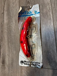 Señuelo Helin Flatfish 963 FRBS T60 Worden's Lures Yakima Bait Co. de colección nuevo en stock - Imagen 1 de 6