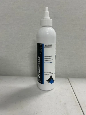 PARMACÉUTICOS ANIMALES 8 OZ PHARMASEB AL RAS PERROS GATOS CABALLOS ANTIMICROBIANOS Foto 1 de 4