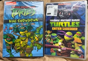 Teenage Mutant Ninja Turtles 2 DVDs: NYC Showdown 2003, Enter Shredder 2012 - Picture 1 of 3