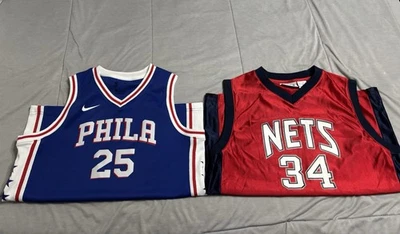 Camiseta deportiva firmada por Devin Harris de los Nets - Grande (18-20) 76ers Ben Simmons Jersey - Grande Foto 1 de 4