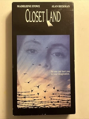 Closet Land VHS 1991 Madeleine Stowe Alan Rickman Closetland - Image 1 of 3