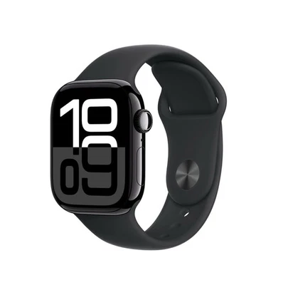 Apple Watch Series 10 - GPS + Cellular 46mm Aluminum Jet Black - Excellent - Image 1 of 3