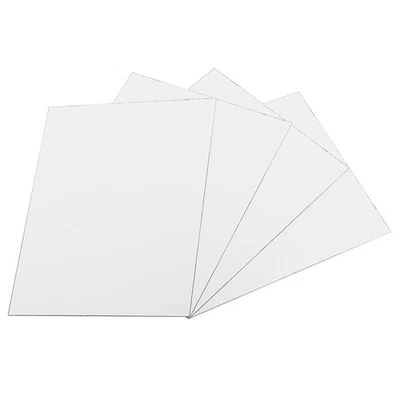  4 Pcs Wohndeko Wandspiegel Klein Selbstklebende Peel- Und Stickspiegel - Bild 1 von 4