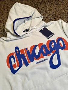 NWT Madhappy Chicago Exclusive Cotton Fleece Hoodie in Murmur (Light Mint) SMALL - Picture 1 of 22