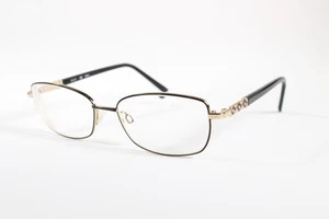 Elle Eyeglasses ET 13446 Women Black Full Rim Titanium Eyewear Glasses Frames - Picture 1 of 4