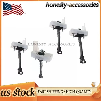 Set of 4 Door Check Stop Strap Fits For 2014-2019 Toyota Highlander Foto 1 de 4