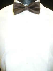 Bow Tie Pretied - EXPRESSO B814 polietileno satinado - Imagen 1 de 1