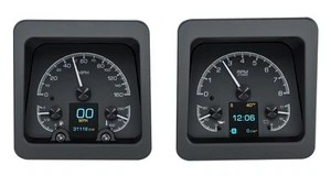 Dakota Digital 1969 Chevy Camaro Analog Gauge System Black Alloy HDX-69C-CAM-K - Picture 1 of 14