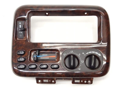 1998-1999 Dodge Grand Caravan OEM двойной климат-контроль температура ободок древесина - Изображение 1 из 4