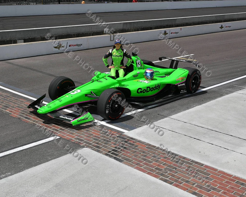 Foto 8x10 Danica Patrick 2018 ÚLTIMA INDIANAPOLIS INDY 500  Foto 1 de 1