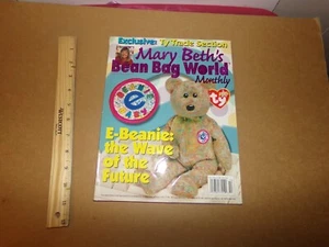TY Beanie Babies Mary Beth’s Magazine Bean Bag World E BEANIES - Imagen 1 de 4