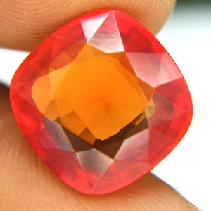 16.70 Ct Cushion Cut Loose Gemstones Spessartite Mandarin Natural Garnet Namibia - Picture 1 of 7