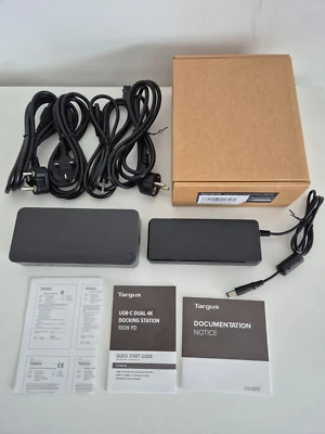 Targus Universal USB-C Docking Station Dual 4K (Modell DOCK182-A1) - Bild 1 von 4