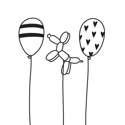 Carpeta de Grabado Darice 4.25" X 5.75 GLOBO Celebrar Cumpleaños Bebé 30032597 Foto 1 de 2