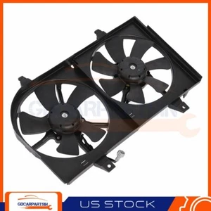 Ventilador condensador radiador para Infiniti I35 2002-2004 Nissan Máxima 2002-03 - Imagen 1 de 12