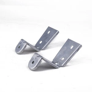 L&R Side Silver Radiator Frame Bracket Set Fit For VW Atlas 18-19 - Picture 1 of 11
