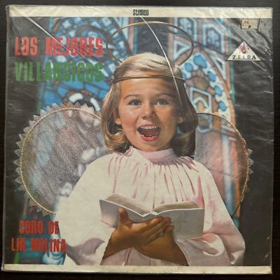 Coro De Lia Molina – Los Mejores Villancicos NAVIDAD MUSICA EX NM LP LATIN - Image 1 of 4