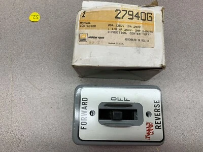 NEW IN BOX ARROW HART CONTACTOR 27940G - Image 1 of 3