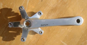 SUGINO Touring Triple Driveside Crankarm wBolts 170mm Tour / ATB - 110-74mm BCD - Picture 1 of 12