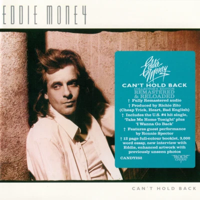 Eddie Money ~ Can't Hold Back (1986) CD 2014 Rock Candy Records •• NEW •• - Image 1 of 4