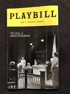 To Kill a Mockingbird Jeff Daniels Celia Keenan-Bolger New 2019 Playbill OBC - Picture 1 of 8
