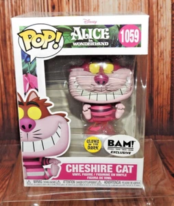 Funko Pop! Disney Cheshire Cat Glows in the Dark GITD BAM Exclusive 1059 - Afbeelding 1 van 11