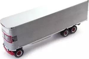 Autocult 1:43 Scale Fageol TC Cargo Liner Silver - Picture 1 of 4