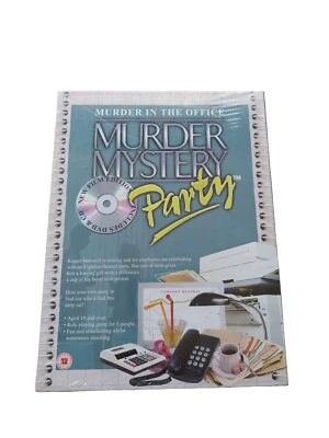 MURDER MYSTERY PARTY ( MURDER IN THE OFFICE - DVD & CD EDITION ) NEW & SEALED!! - Image 1 of 2