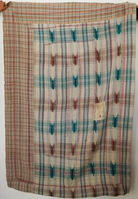 Very High Quality Multicolor Wonderful Vintage Kantha Quilts Bedding Blankets - Image 1 of 3
