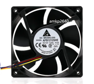 For DELTA AFB1212SHE volume cooling fan DC12V 1.6A 120*120*38MM 2pin #am - Picture 1 of 4