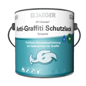 (ab 59,96€/L) Jaeger Anti-Graffiti Schutzlack temporär 471 farblose Beschichtung - Bild 1 von 1