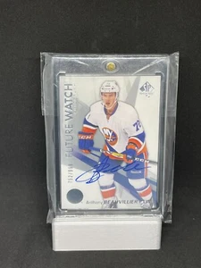 2016-17 SP Authentic 159 Anthony Beauvillier Rookie Auto /999 Future Watch - Picture 1 of 2