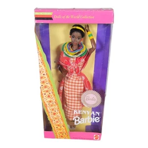 Barbie Dolls of the World Collection- KENYAN-Mattel 1993 #11181 - Picture 1 of 18