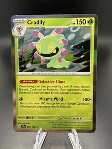 Pokemon TCG - Holo Cradily 6/142 - Stellar Crown 2024 - Picture 1 of 2