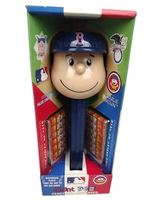 Giant PEZ Dispenser Musical MLB Boston Red Sox Charlie Brown - with Box - Picture 1 of 12