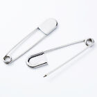 2pcs Large Heavy-Duty Stainless Steel Big Jumbo Safety Pins Blanket Crafting DIY