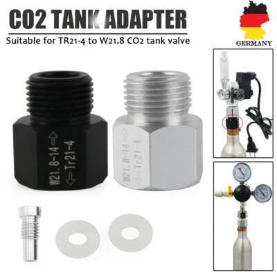 CO2 Adapter Konverter Zur Befüllung für Von Soda Club Wassersprudler W21.8-14 DE - Bild 1 von 4