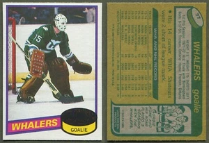1980-81 Topps (unscratched) #77 John Garrett - Hartford Whalers - Picture 1 of 1