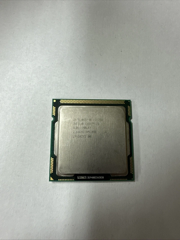 Procesador Intel Core i5 750 2,66 GHz cuatro núcleos (BX80605I5750) Foto 1 de 1