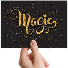 Gold Magic Confetti Bling - Small Photograph 6" X 4" Art Print Photo Gift #14863