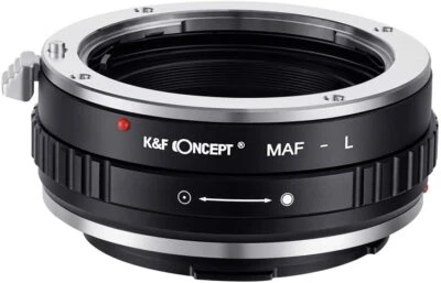 K&F Concept Manual Focus Adapter for Sony A (Minolta AF) MAF Lens to L Cameras - Image 1 of 4