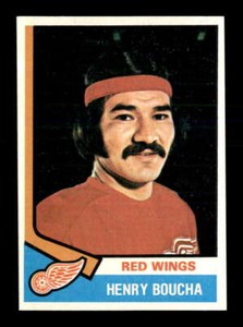 1974 Topps #38 Henry Boucha  NM/NM+ X2912848