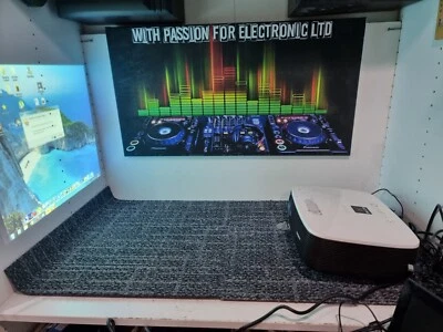 H609 SONY VPL-EX3 DATA LCD PROJECTOR CASE, CABLES  - Image 1 of 4