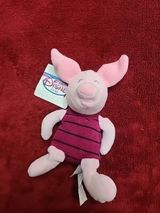 DISNEY STORE PIGLET 8" MINI BEAN BAG / DOLL - Picture 1 of 2