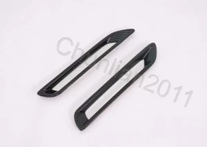 Rear Fog Light Cover Trim for 2019-2023 Toyota RAV4 Carbon Fiber Decoration 2PCS - Picture 1 of 6