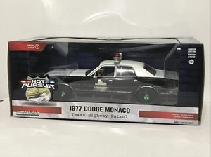 Dodge Monaco Texas Highway Patrol 1977 serie Greenlight (2) 1:24 Chase - Imagen 1 de 2