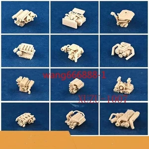 1/64 3D Print Auto-Engines Car Engines fit 1:64 Car Street Unpaint Diorama Model - Picture 1 of 49
