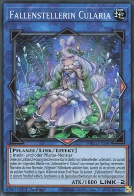 YuGiOh Fallenstellerin Cularia MP22-DE087 Super Rare NM 1st - Bild 1 von 2